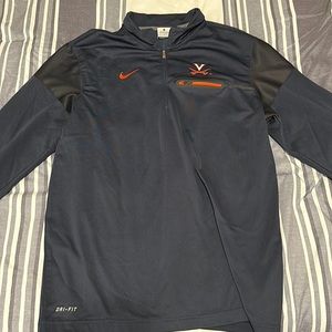 Nike UVA Virginia Cavaliers Quarter Zip